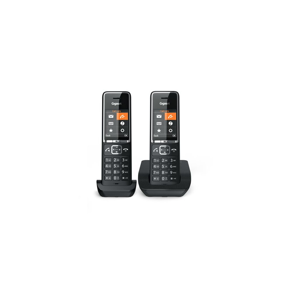 Gigaset COMFORT 550 Duo - Téléphone Analogique Noir