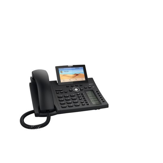 Téléphone IP Snom D385N Noir - 12 lignes TFT