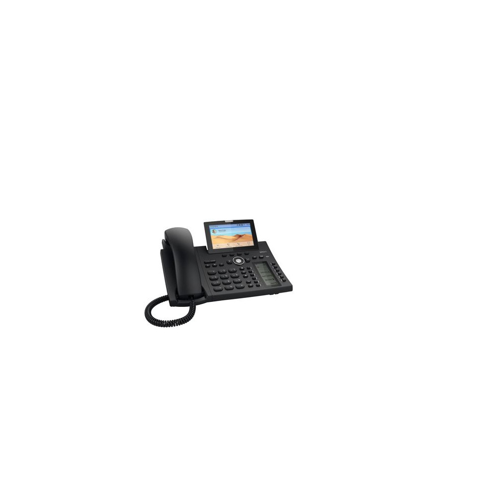 Téléphone IP Snom D385N Noir - 12 lignes TFT