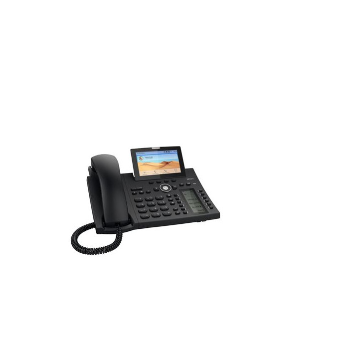 Téléphone IP Snom D385N Noir - 12 lignes TFT