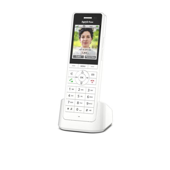 Téléphone DECT FRITZ!Fon X6 avec identification de l'appelant Blanc