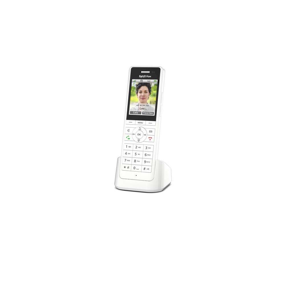 Téléphone DECT FRITZ!Fon X6 avec identification de l'appelant Blanc