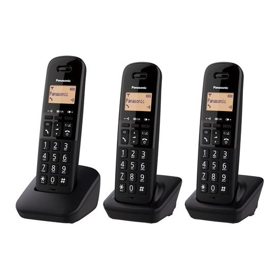 Téléphone DECT Panasonic KX-TGB613 Noir