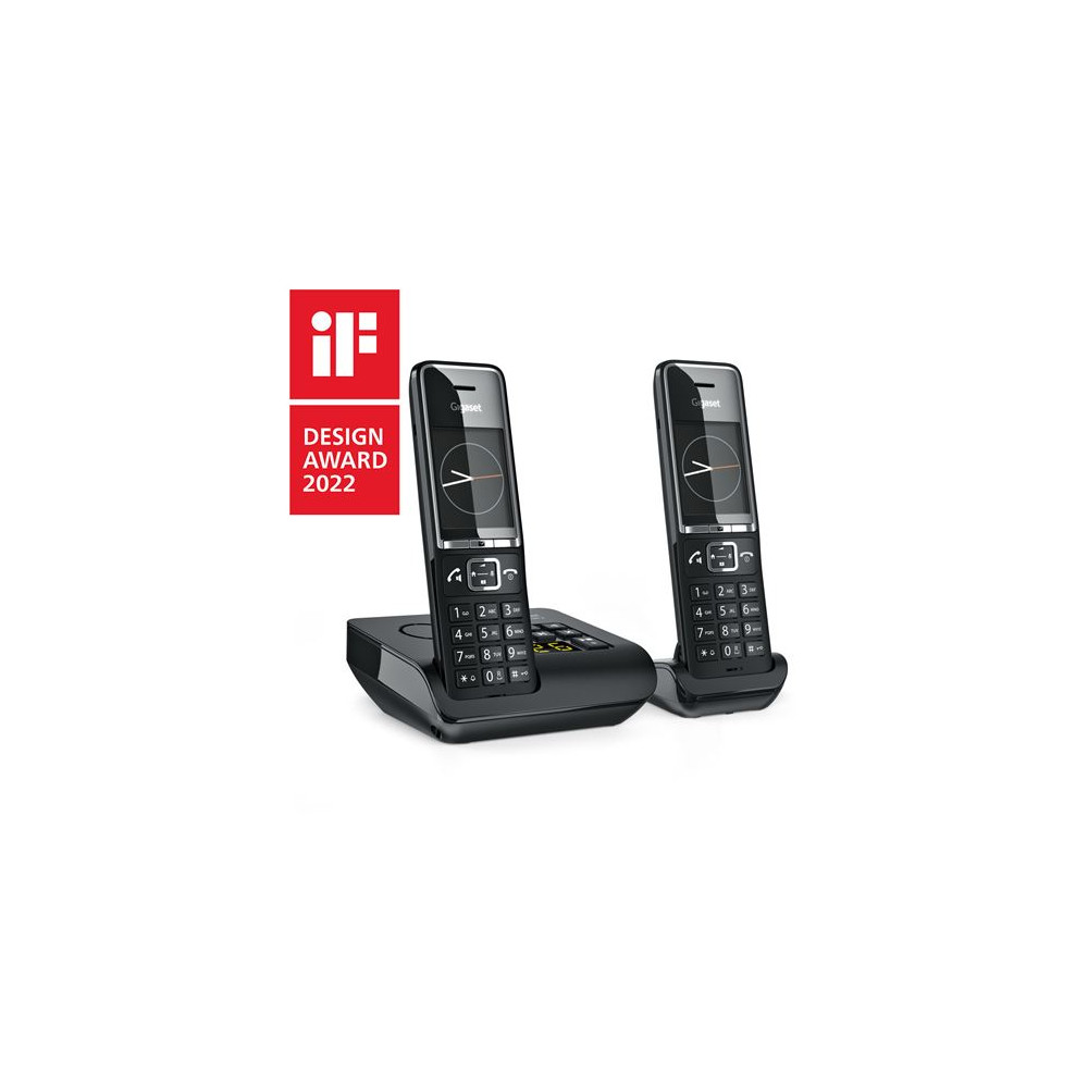 Téléphone DECT Gigaset COMFORT 550A Duo Noir