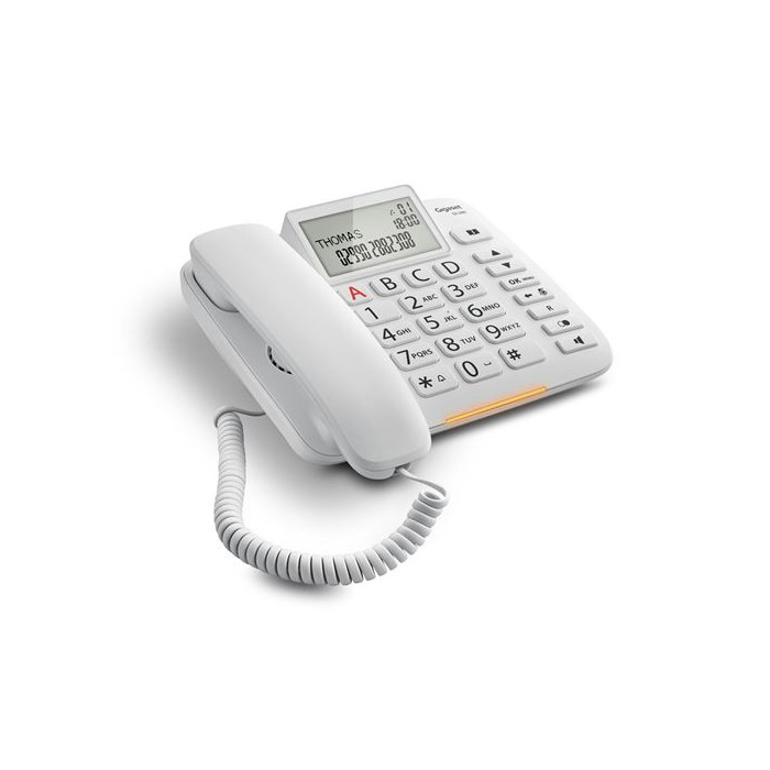 Téléphone analogique Gigaset DL380 Blanc - Fnac