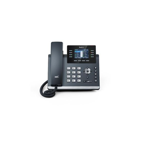 Téléphone IP Yealink SIP-T44W Gris - 8 Lignes LCD