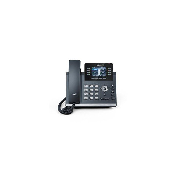 Téléphone IP Yealink SIP-T44W Gris - 8 Lignes LCD