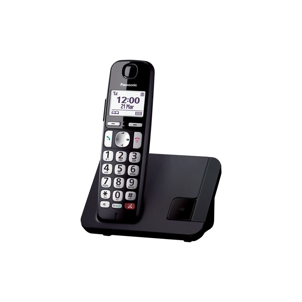 Téléphone DECT Panasonic KX-TGE250 Noir