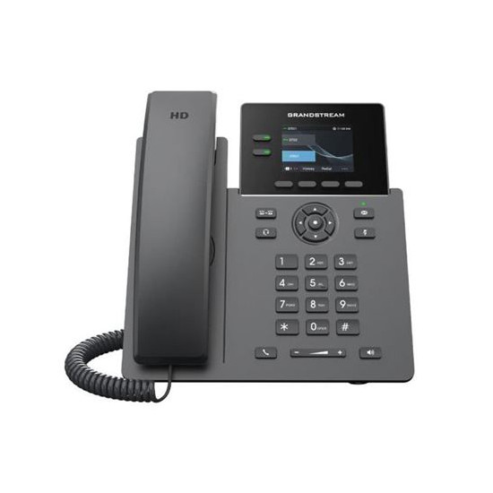 Téléphone IP - GRANDSTREAM - GRP2610P - 2 lignes - Technologie anti-bruit - Audio HD