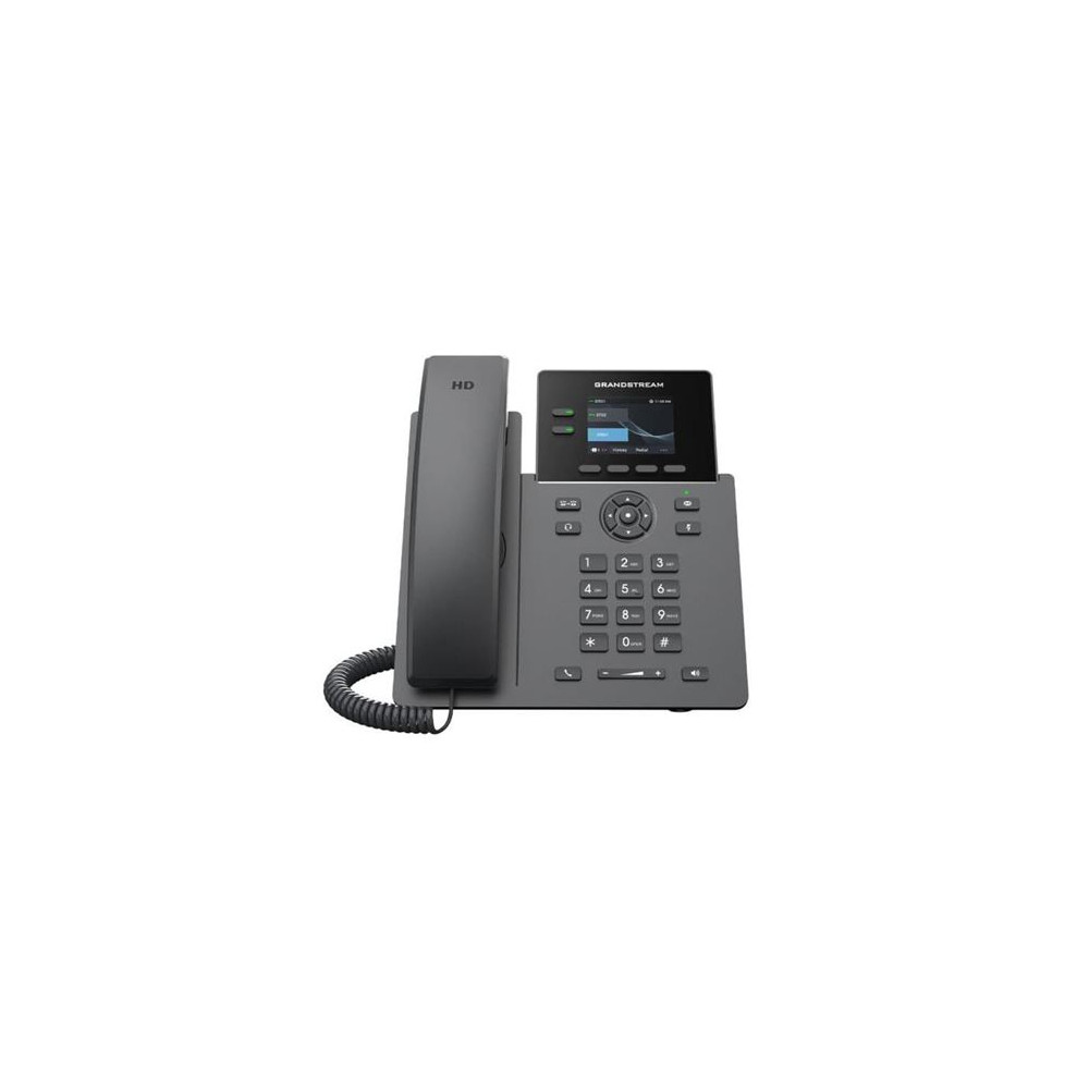 Téléphone IP - GRANDSTREAM - GRP2610P - 2 lignes - Technologie anti-bruit - Audio HD