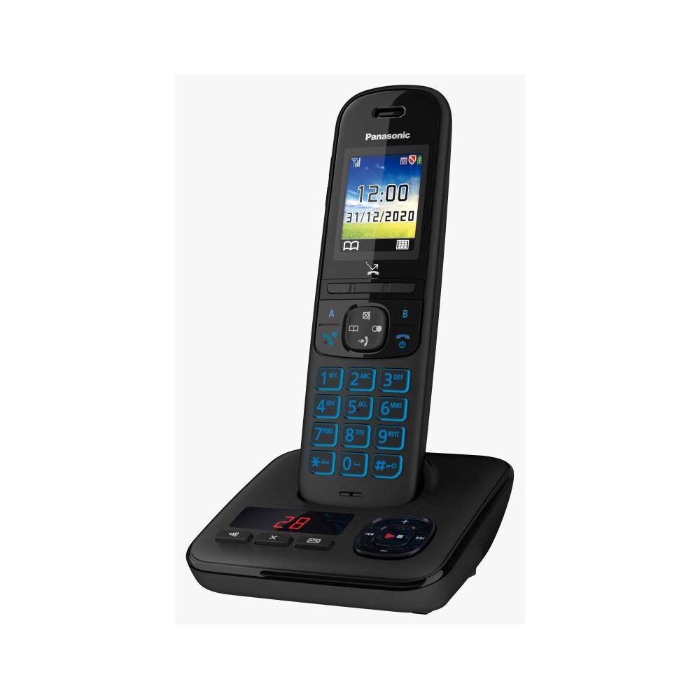 Téléphone sans fil Panasonic KX-TGH720 Noir