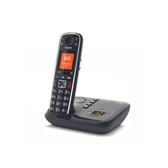 Téléphone sans fil Gigaset E720A Noir - Fnac