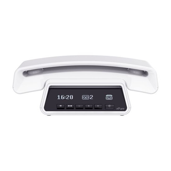 Téléphone fixe sans fil Alcatel ePure Premium Blanc