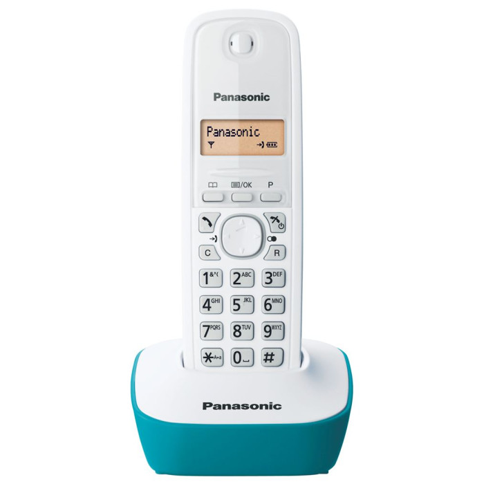 Téléphone sans fil Panasonic KX-TG1611FRC - Blanc et Bleu
