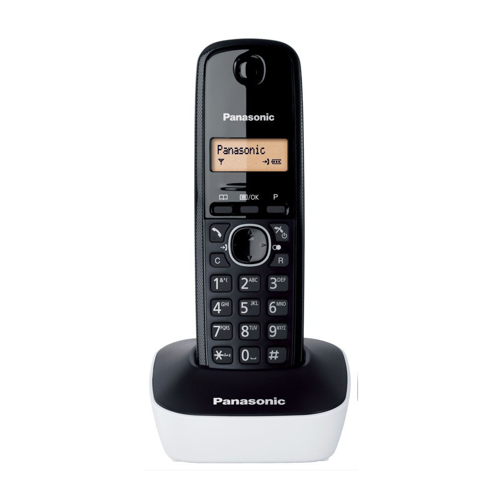 Téléphone sans fil Panasonic KX-TG1611FRW Noir