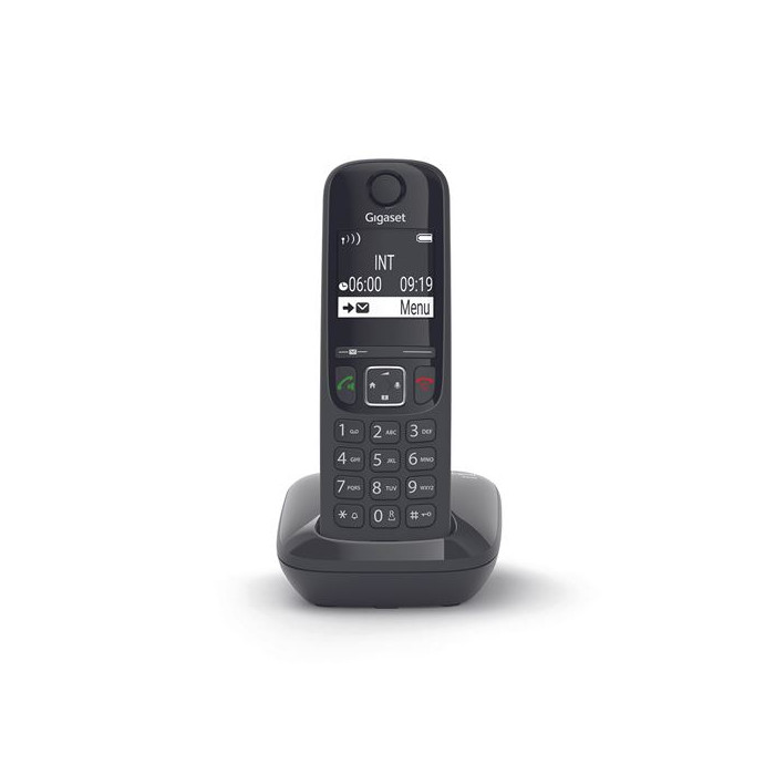 Téléphone sans fil Gigaset AS690 Noir - Fnac.com