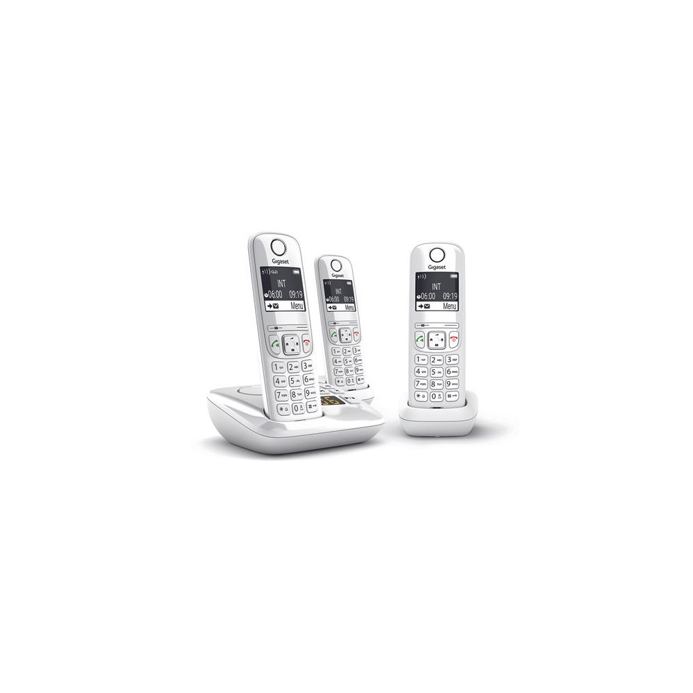 Téléphone sans fil Gigaset AS690A Trio Blanc