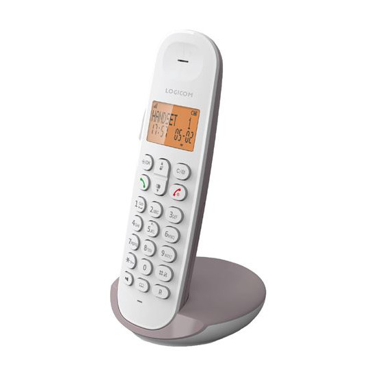 Téléphone sans fil Logicom Iloa 150 sans répondeur Taupe