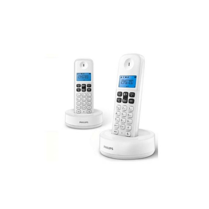 Téléphone sans fil d1612w/34 1,6 300 mah gap (2 pcs) blanc