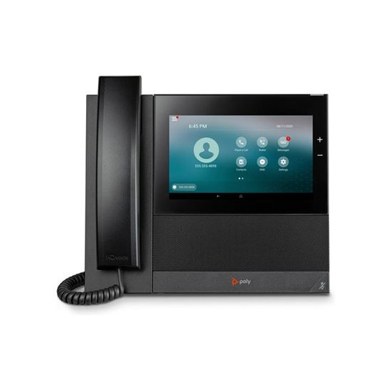 HP Poly CCX 600 OpenSIP - Téléphone VoIP Noir
