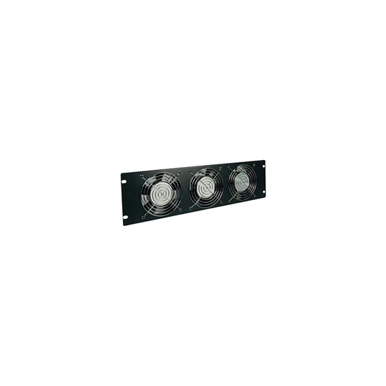 Tripp Lite Series Rack Enclosure Server Cabinet Fan Panel Airflow Management 230V 3URM - Tiroir pour ventilateur en rack - CA 23