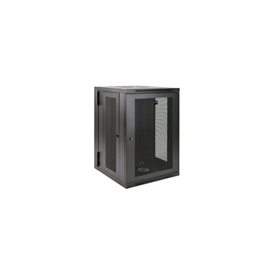 Tripp Lite 18U Wall Mount Rack Enclosure - Noir
