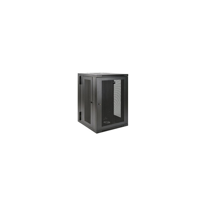 Tripp Lite 18U Wall Mount Rack Enclosure - Noir