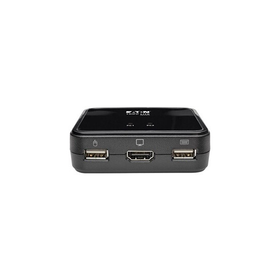 Tripp Lite 2-Port USB/HD KVM Switch - Noir