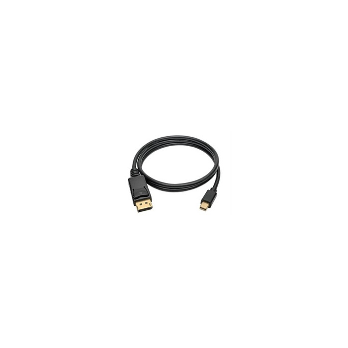 Tripp Lite Series Mini DisplayPort to DisplayPort Adapter Cable, 4K 60Hz (M/M), DP Latching Connector, Black, 3 ft. (0.9 m) - Câ