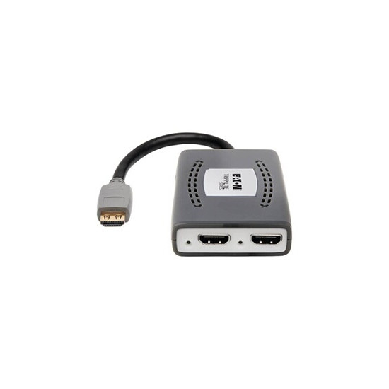 Tripp Lite series HDMI Splitter 2-Port 4K @60Hz HDMI 4:4:4 HDR USB Powered TAA Multi-Resolution Support, USB Powered - Splitter 