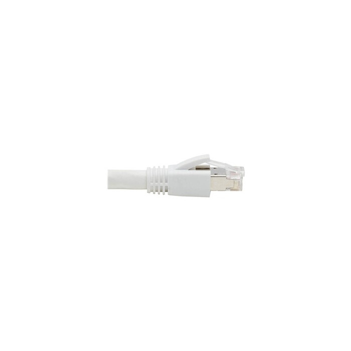Tripp Lite Series Cat8 25G/40G Certified Snagless Shielded S/FTP Ethernet Cable (RJ45 M/M), PoE, White, 6 ft. (1.83 m) - Cordon 