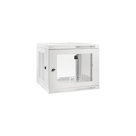 Tripp Lite 9U Wallmount Rack Enclosure Cabinet - Blanc