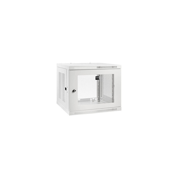 Tripp Lite 9U Wallmount Rack Enclosure Cabinet - Blanc