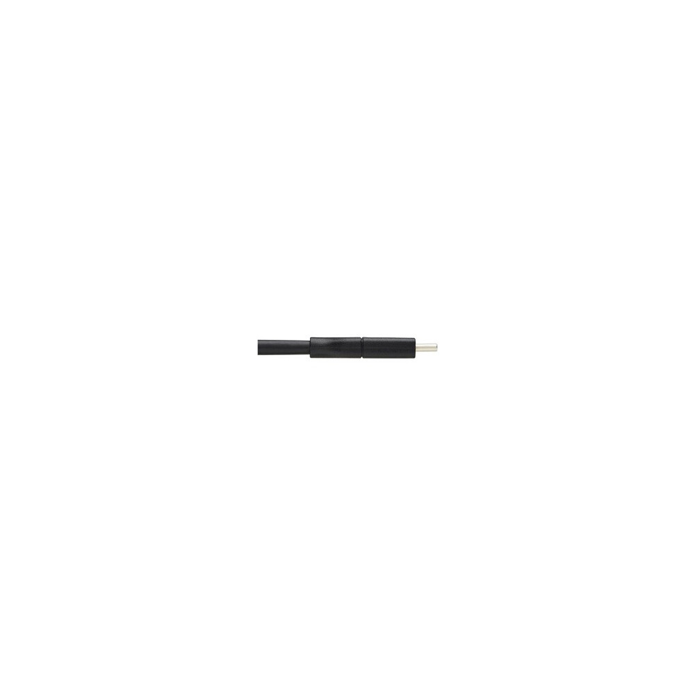 Tripp Lite Series USB C Cable (M/M) - USB 3.2 Gen 1, Thunderbolt 3, 60W PD Charging, Right-Angle Plug, Black, 2 m (6.6 ft.) - Câ