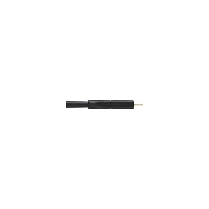Tripp Lite Series USB C Cable (M/M) - USB 3.2 Gen 1, Thunderbolt 3, 60W PD Charging, Right-Angle Plug, Black, 2 m (6.6 ft.) - Câ