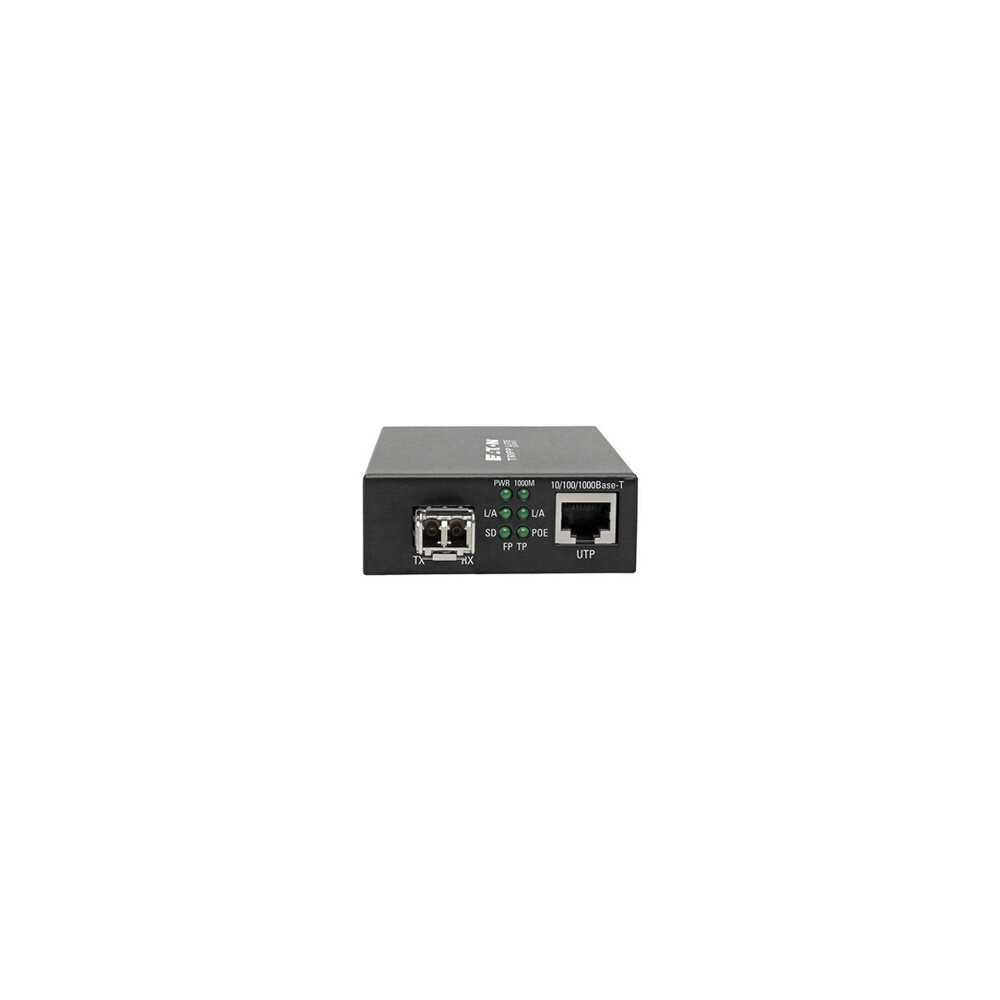 Tripp Lite Gigabit Fiber to Ethernet Converter - PoE+