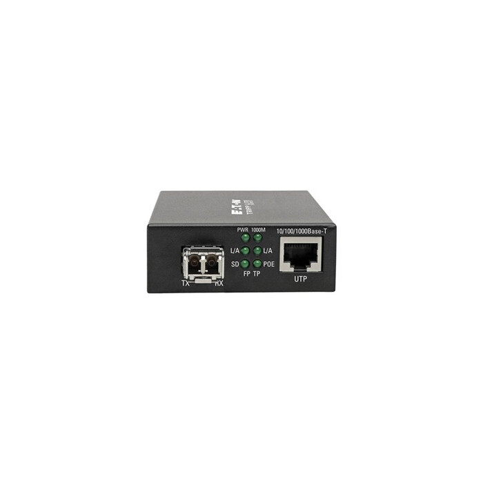 Tripp Lite Gigabit Fiber to Ethernet Converter - PoE+