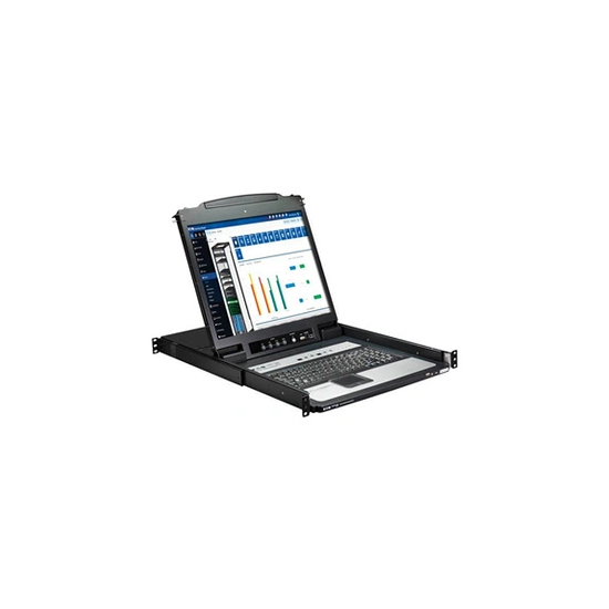 Tripp Lite Series NetDirector 16-Port 1U Rack-Mount Console KVM Switch with 19 in. LCD, French Keyboard - Console KVM avec commu