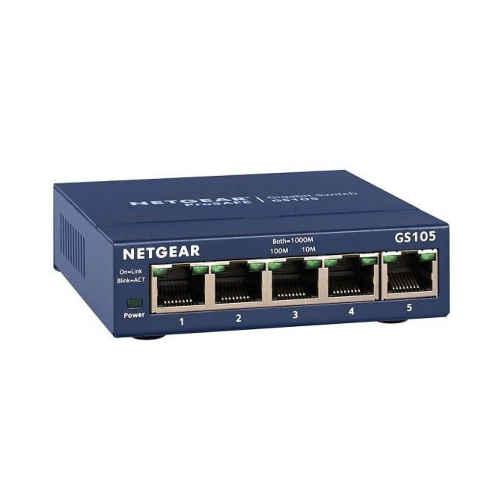 Switch Réseau Gigabit Netgear GS105GE - 5 Ports