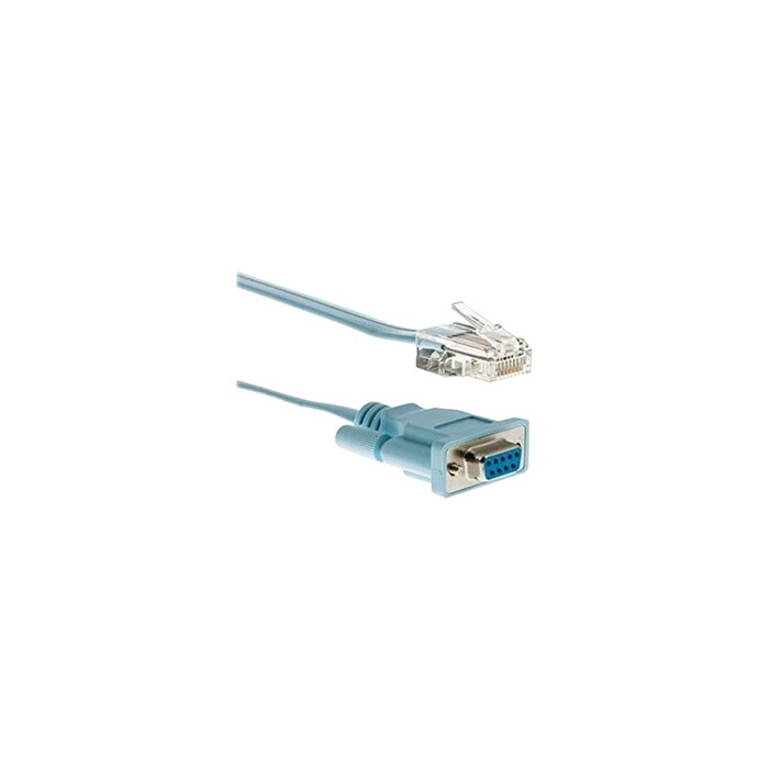 - Câble série - RJ-45 (M) pour DB-9 (F) - 1.8 m - pour Cisco 28XX, 28XX 2-pair, 28XX 4-pair, 28XX V3PN; Catalyst 2960