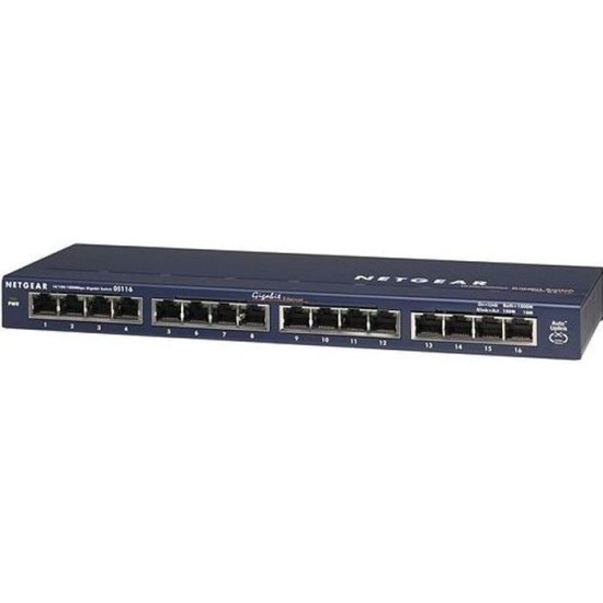 NETGEAR Switch 16 ports Gigabit GS116 - Performance Réseau