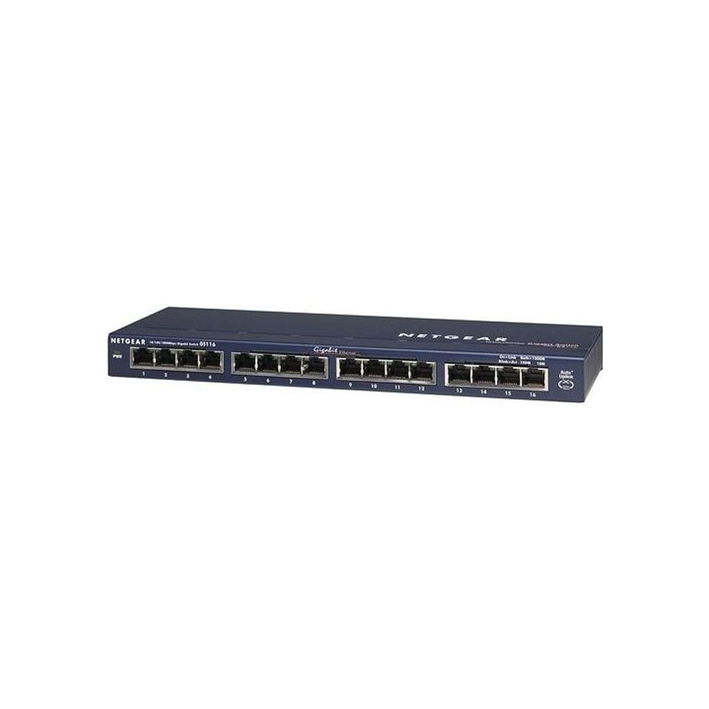 NETGEAR Switch 16 ports Gigabit GS116 - Performance Réseau