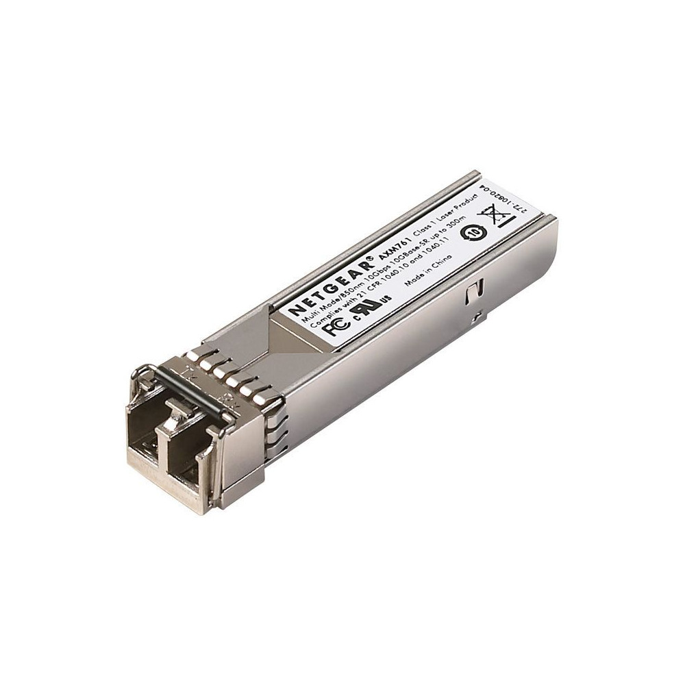 Module transmetteur SFP+ ProSafe AXM761 - NETGEAR - 10GBase-SR - LC multi-mode - Jusqu 300 m (pack de 10)