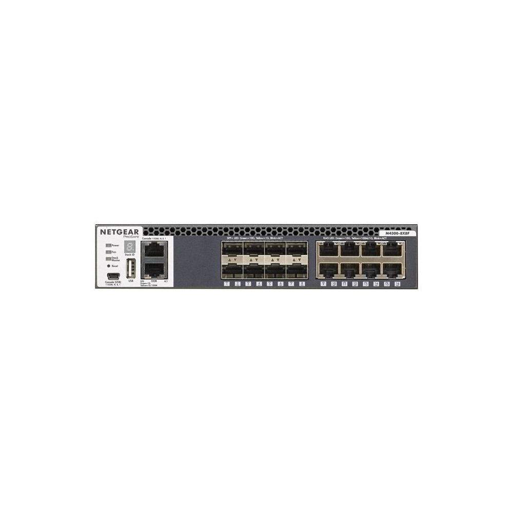 Switch manageable NETGEAR M4300-8X8F - 10G