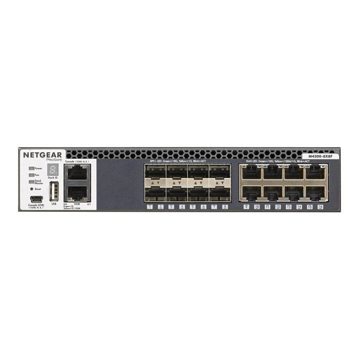 Switch manageable NETGEAR M4300-8X8F - 10G