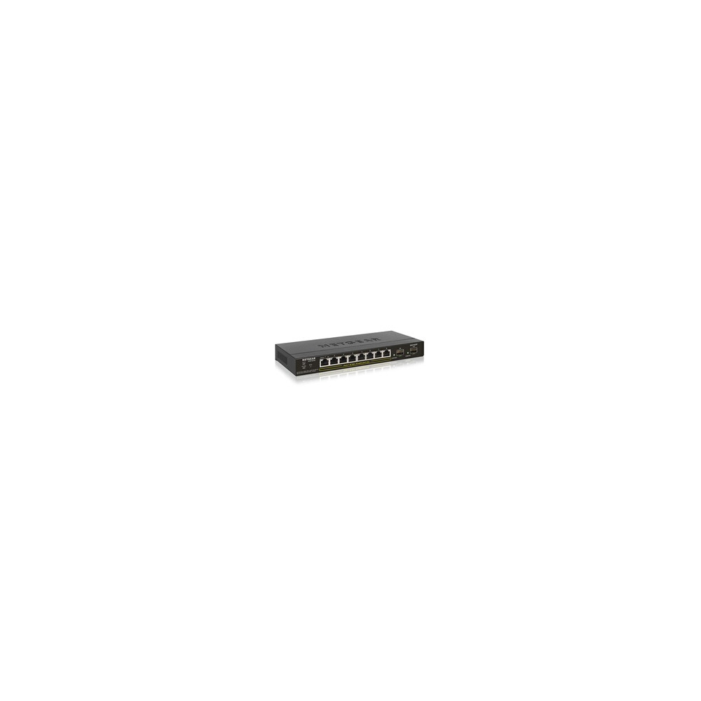 Smart GS310TP - Commutateur - intelligent - 8 x 10/100/1000 (PoE+) + 2 x SFP - de bureau - PoE+ (55 W)