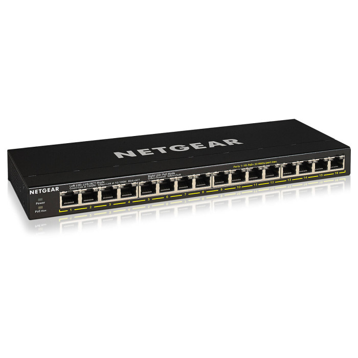 Switch PoE+ Netgear GS316PP - 16 Ports Gigabit