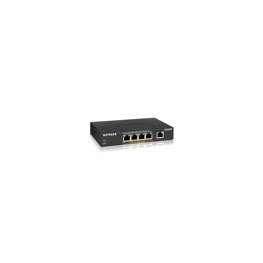 Switch GS305Pv2 5 Ports Gigabit - Netgear