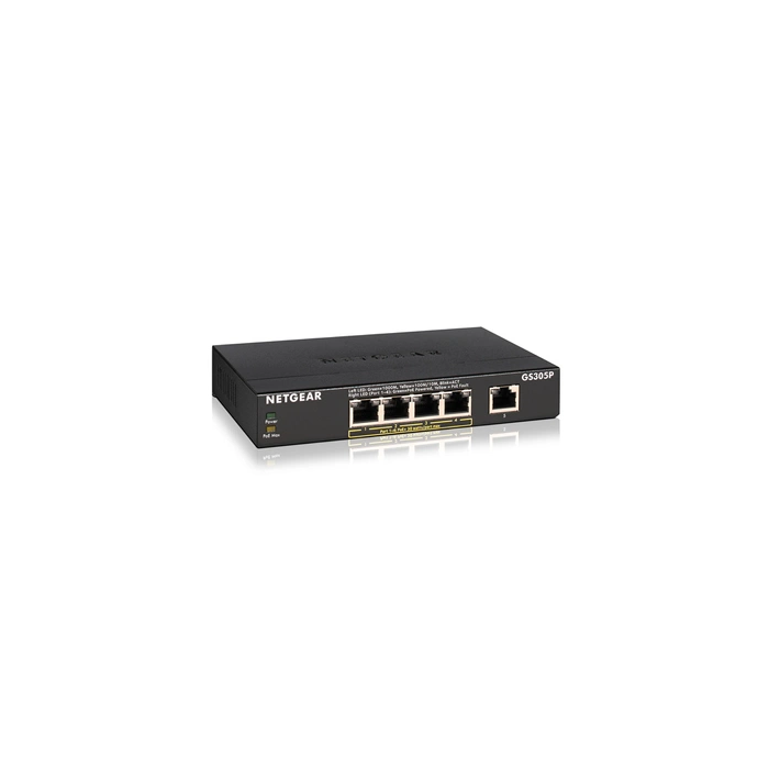 Switch GS305Pv2 5 Ports Gigabit - Netgear