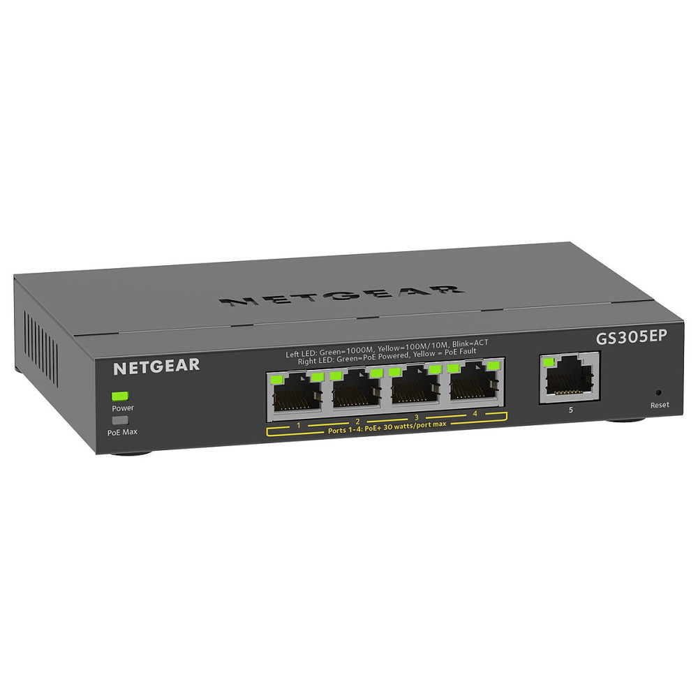 Netgear GS305EP - Switch Smart 5 Ports Gigabit